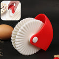 Roulette coupe-pâtes manuelle – Découpe ondulée pour pâtes et raviolis