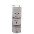 Handbag Hanging Organizer Bags Hanging Wardrobe Organizer Wall Hanging Bag 3 Pocket Hanger Bathroom Baby Hanging Bag Can Folding