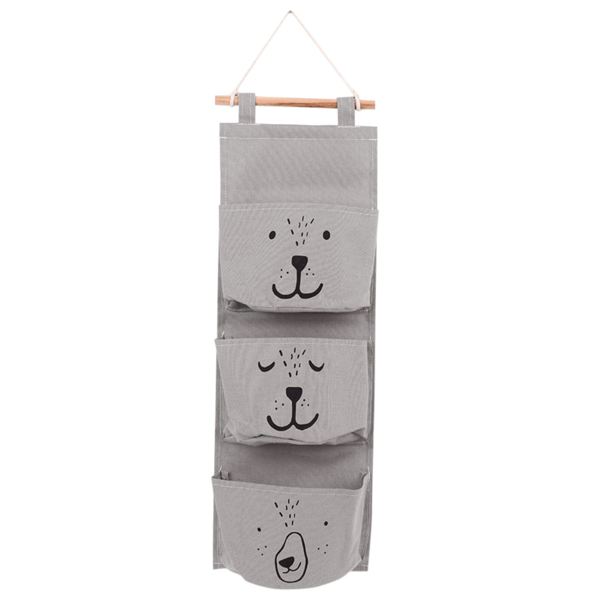 Handbag Hanging Organizer Bags Hanging Wardrobe Organizer Wall Hanging Bag 3 Pocket Hanger Bathroom Baby Hanging Bag Can Folding