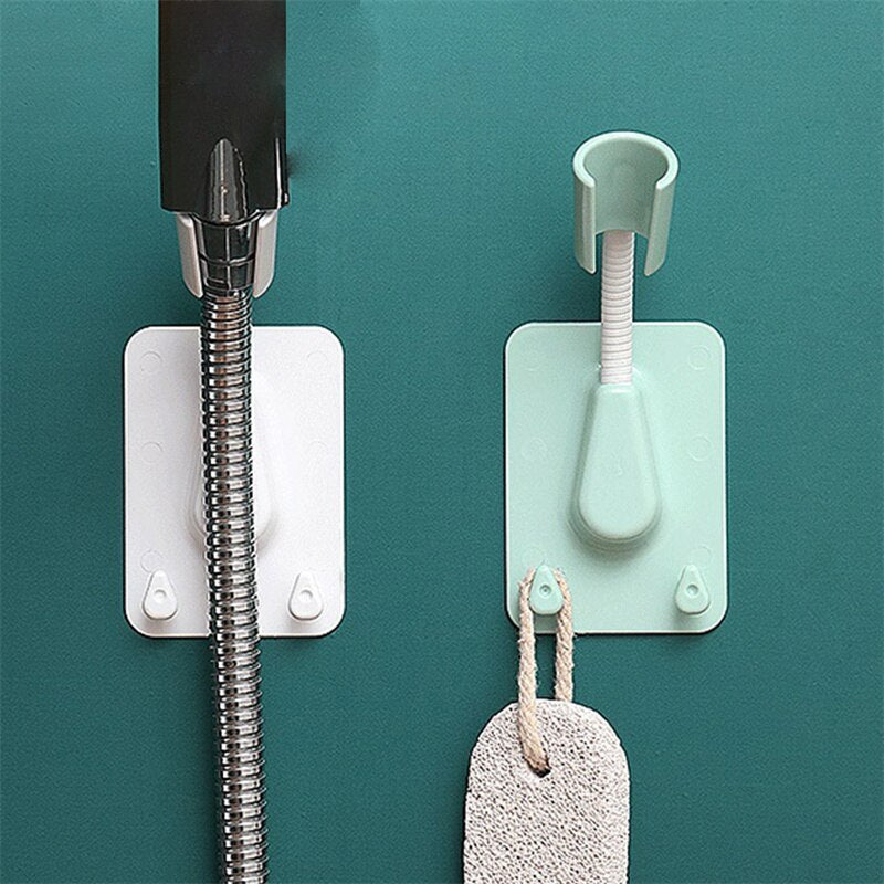 Support universel pour pommeau de douche – Fixation murale en ABS