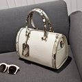 Sac à main femme effet python – Élégant avec bandoulière