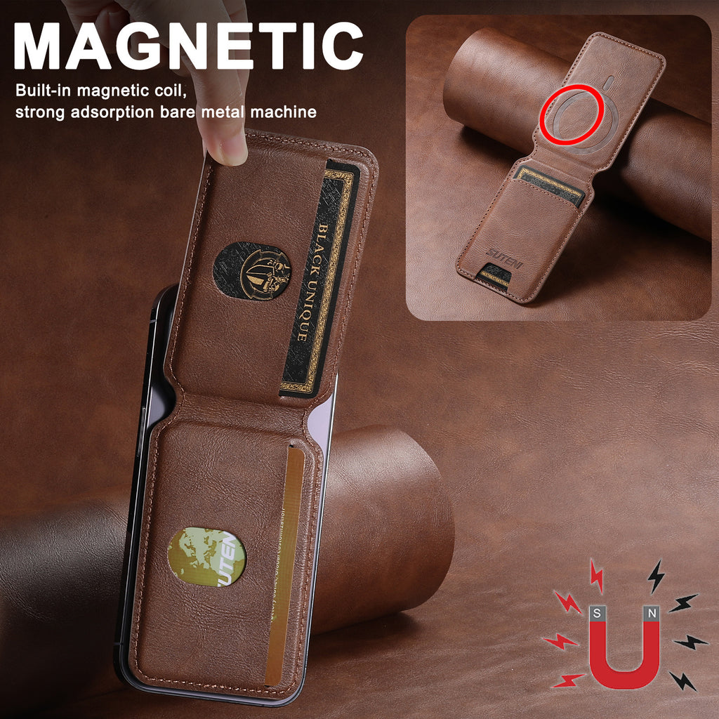 Porte-cartes magnétique pour smartphone – Compatible iPhone et Android