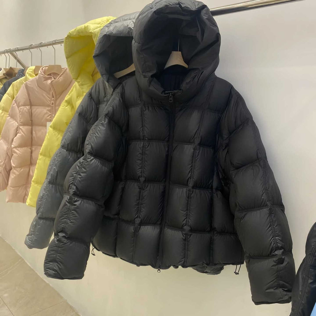 Doudoune oversize femme à capuche – Épaisse et chaude pour l’hiver