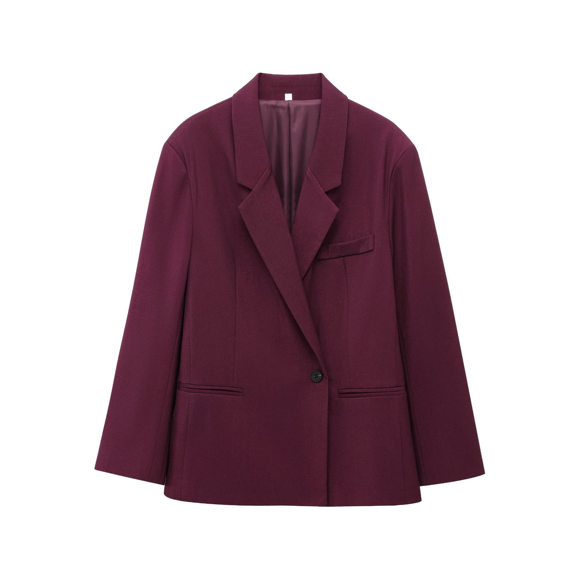 Women's Fashion Casual Double-breasted Loose Blazer + Long Pants Set