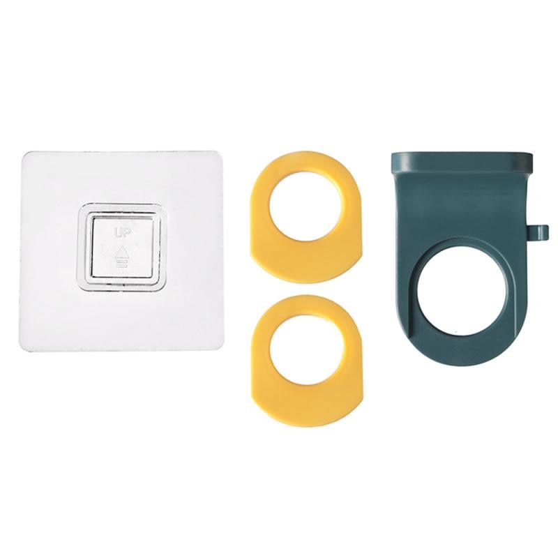 Lot de 3 supports muraux adhésifs pour shampoing et gel douche