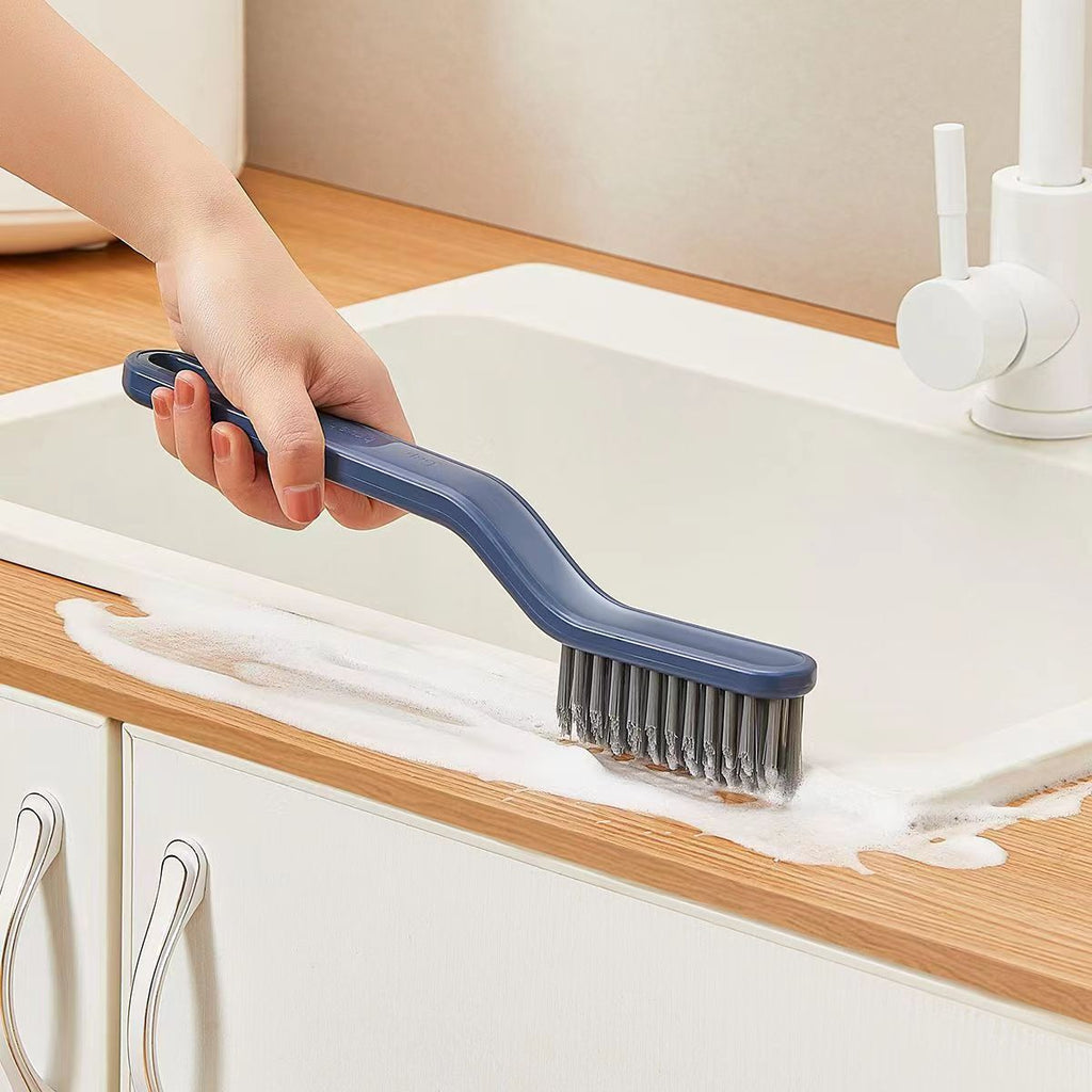 Brosse de nettoyage 2-en-1 pour joints et recoins – Salle de bain