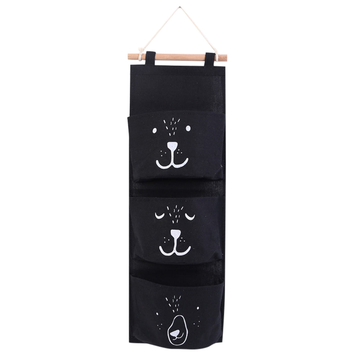 Handbag Hanging Organizer Bags Hanging Wardrobe Organizer Wall Hanging Bag 3 Pocket Hanger Bathroom Baby Hanging Bag Can Folding