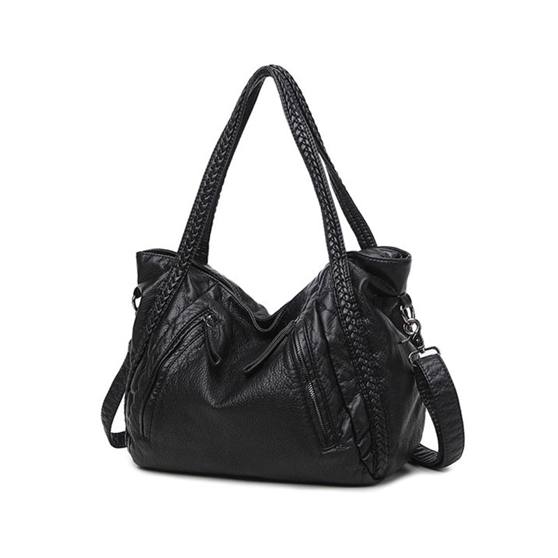 Grand sac à main femme en similicuir – Souple et spacieux