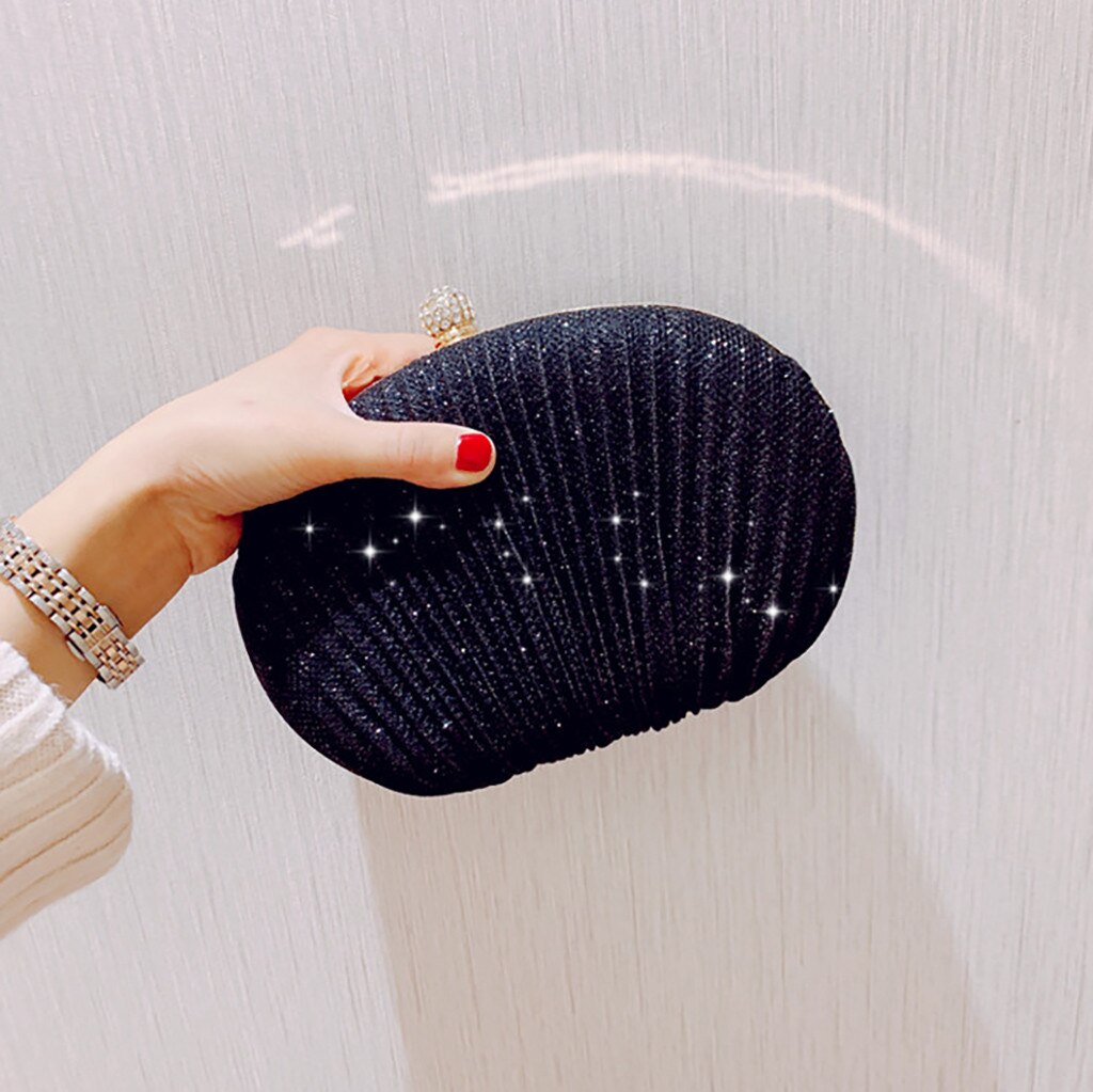Sac de soirée femme élégant – Pochette rigide à bandoulière