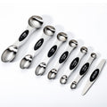 Magnetic Suction Double-Headed Measuring Spoon Set Of 7 Stainless Steel Measuring Spoon Measuring Cup Set Baking Seasoning Spoon