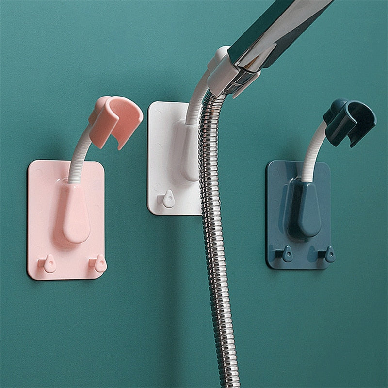 Support universel pour pommeau de douche – Fixation murale en ABS