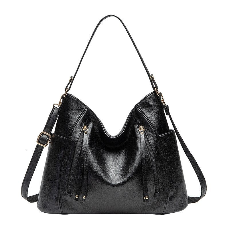 Grand sac à main femme – Sac porté épaule effet cuir