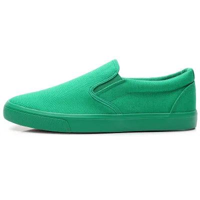 Women Light Purple Vulcanized Shoes Slip on Loafers Lady Leisure Casual Shoes Flat Heel Lavender Mango Yellow