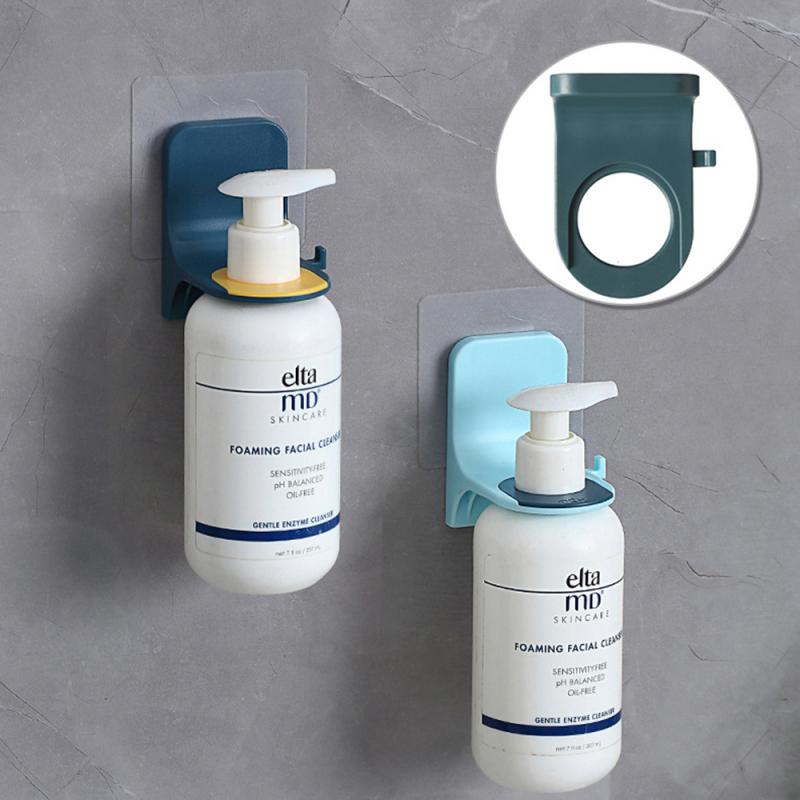 Lot de 3 supports muraux adhésifs pour shampoing et gel douche