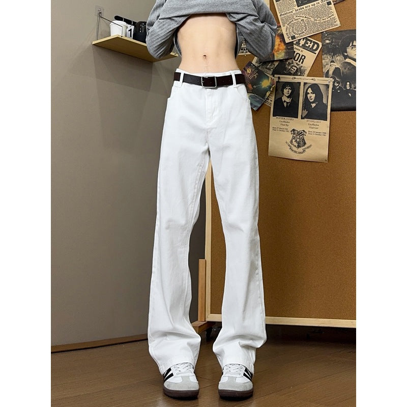 Vibe Knife-Edge Jeans for Men Straight Leg Pants