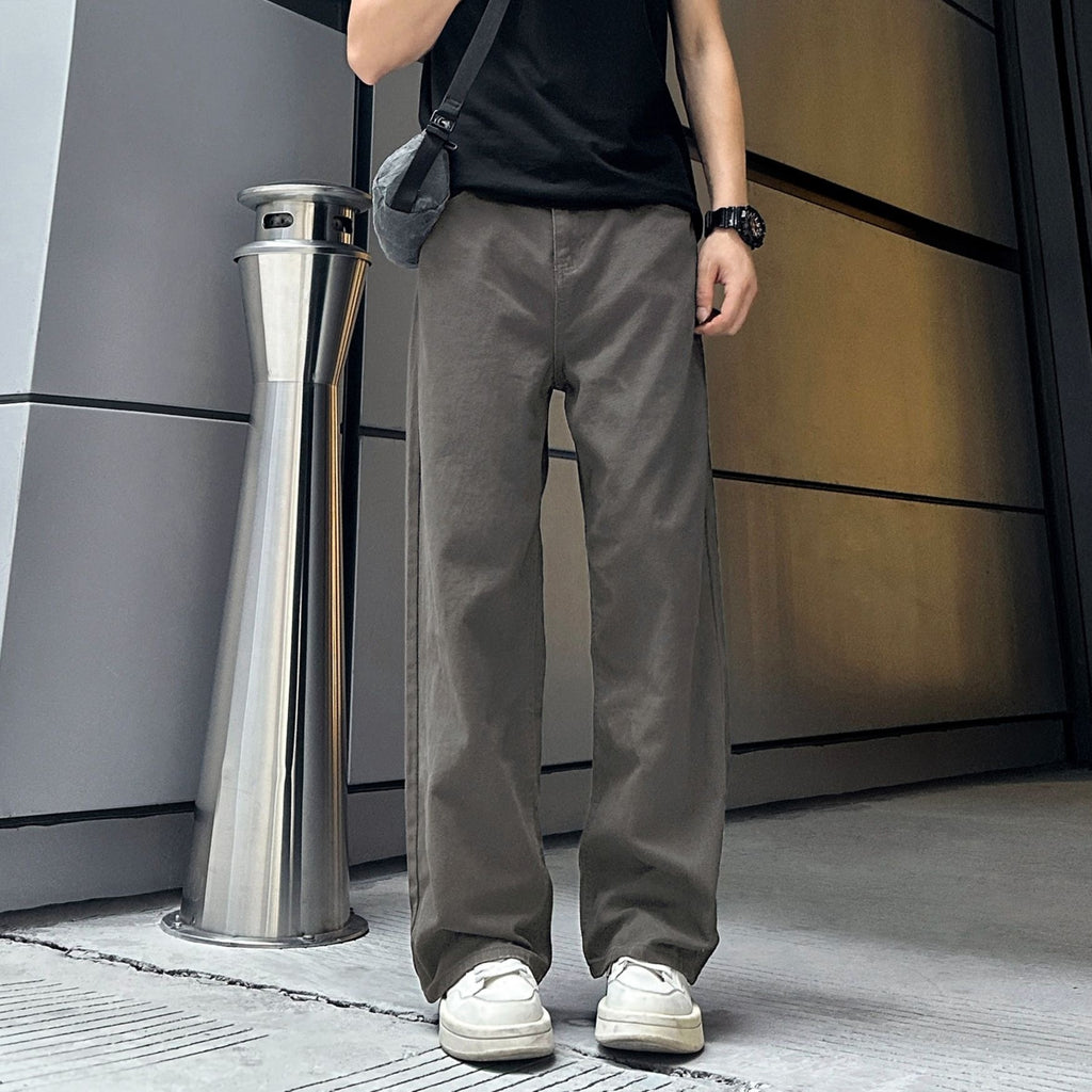 Cleanfit Straight Leg Jeans for Men Slim Fit Denim Pants