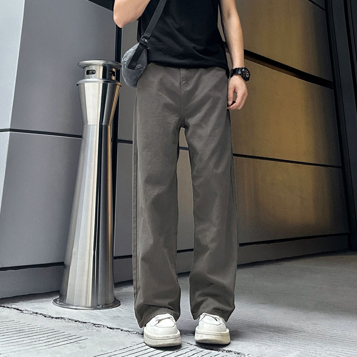 Cleanfit Straight Leg Jeans for Men Slim Fit Denim Pants