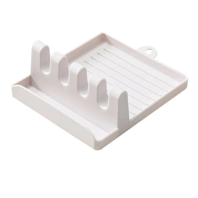 Repose-cuillère multifonction pour cuisine – Support ustensiles et couvercles