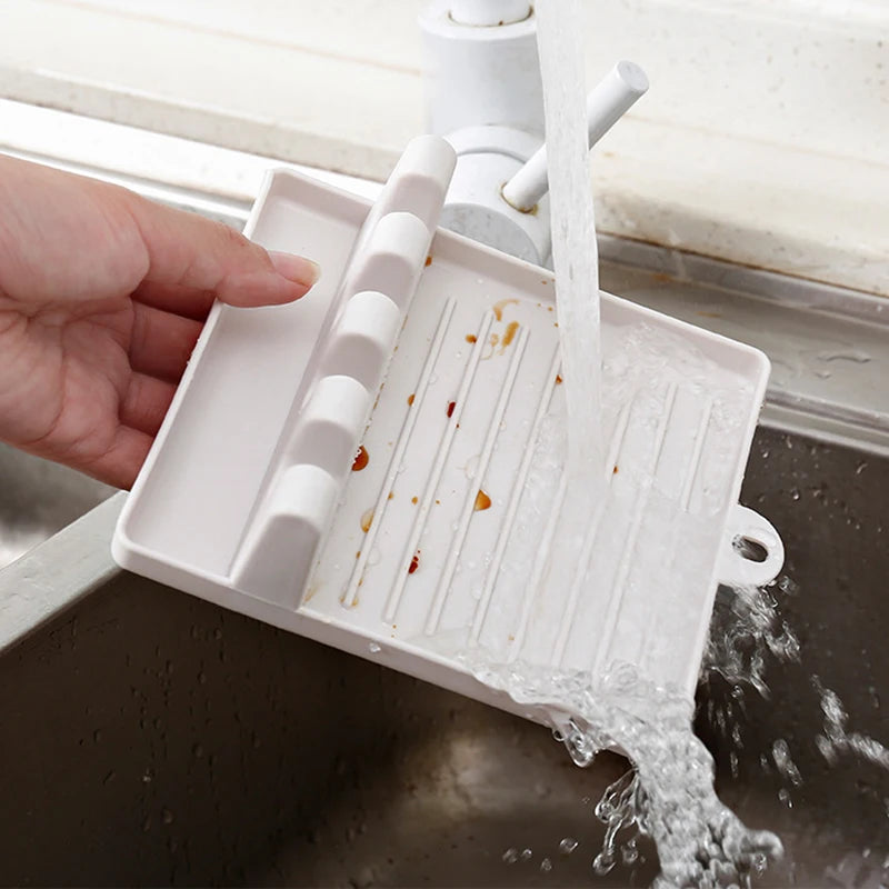 Repose-cuillère multifonction pour cuisine – Support ustensiles et couvercles