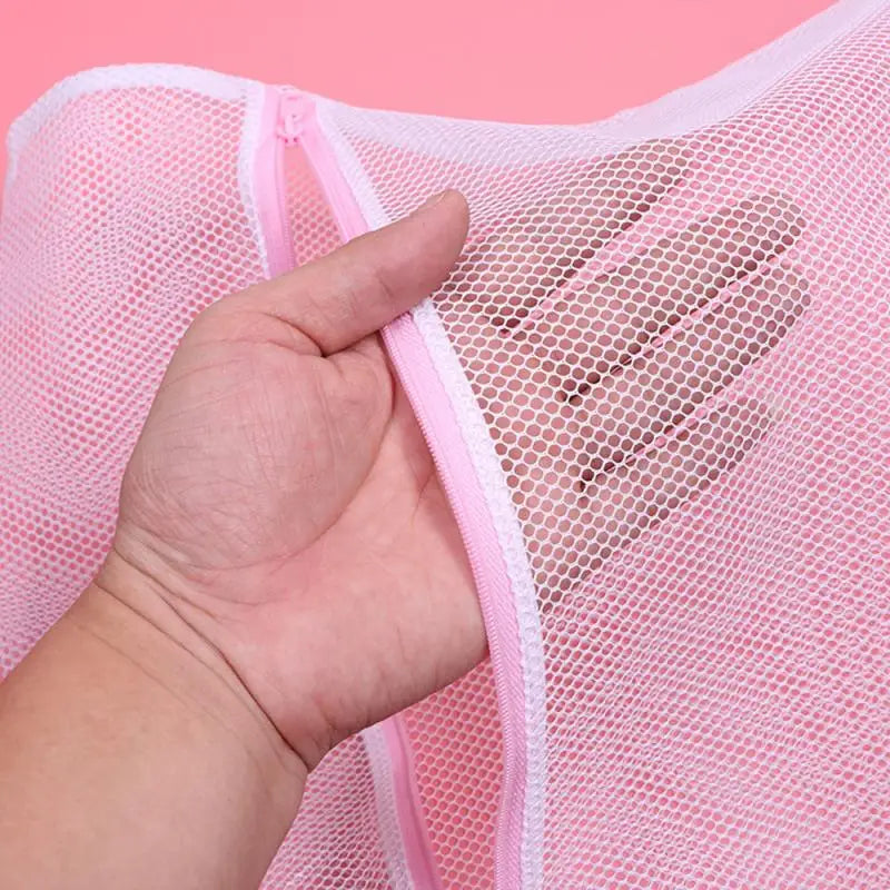 3 Size Polyester Mesh Laundry Bag Polyester Washing Net Bag For Underwear Sock Washing Machine Pouch Clothes Bra Bags wholesale